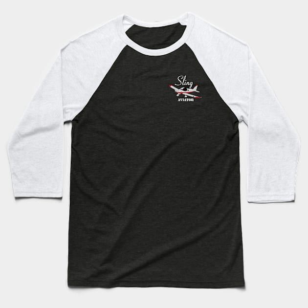 Sling Aviator Baseball T-Shirt by ocsling